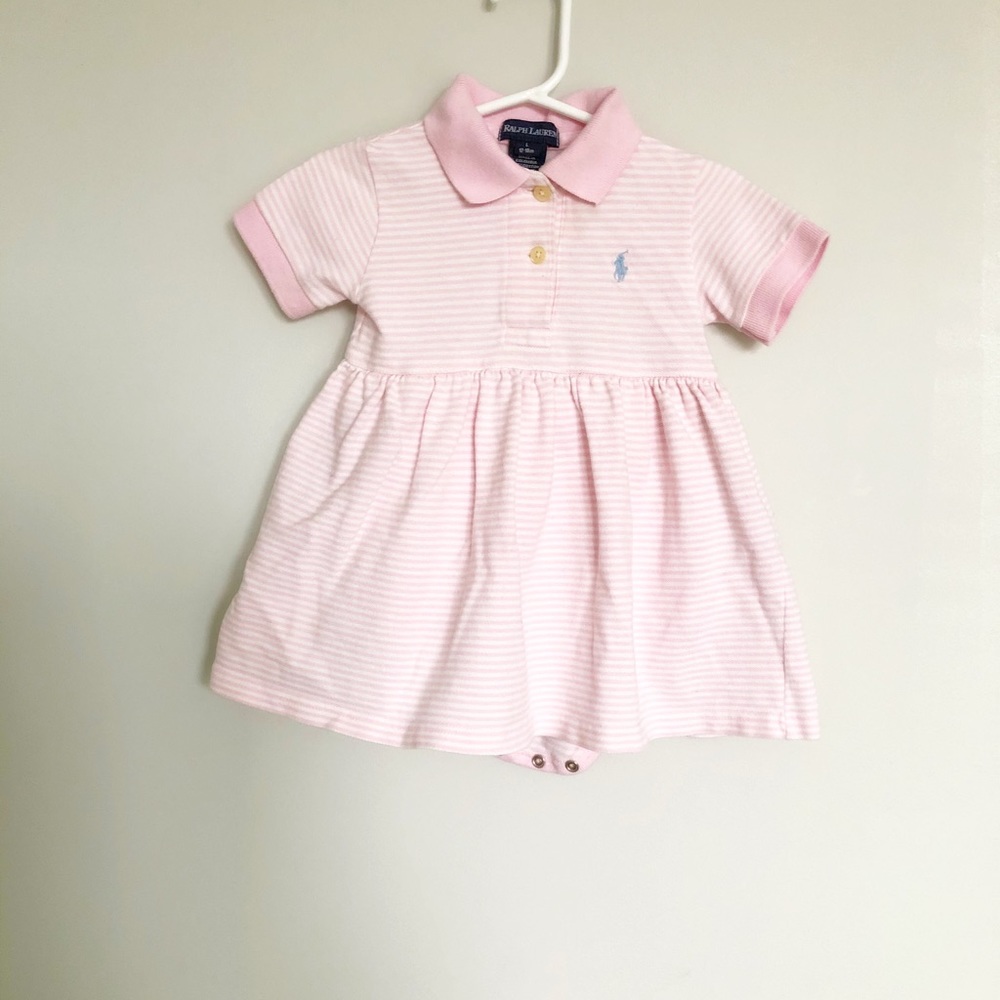 Ralph Lauren Pink Polo Dress
